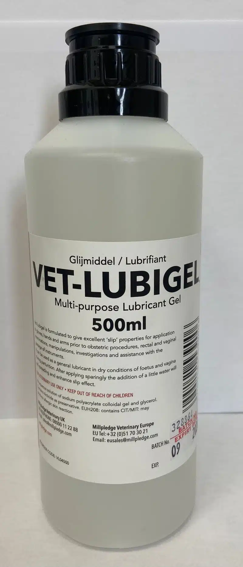 veterinary lubricant gel VET-LUBIGEL 500ml