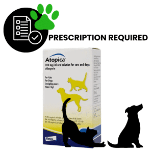 Atopica 100mg/ml Oral Solution for Cats and Dogs