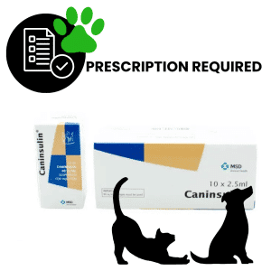 Caninsulin 40 IU/ml Suspension for Injection for Dogs and Cats
