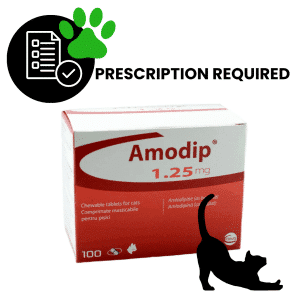 Amodip Chewable 1.25mg Tablets for Cats
