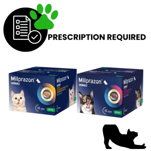 Milprazon Chewable Wormer Tablets for Cats
