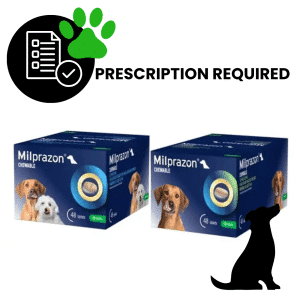 Milprazon Chewable Wormer Tablets for Dogs