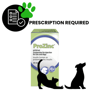 ProZinc Insulin Suspension For Cats and Dogs 40IU/ml - 10ml